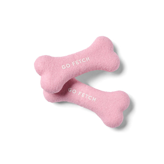 Dog Toy Tennis Bones Pack - Pink